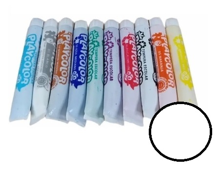 TEMPERA blanca (blis x10 uni)